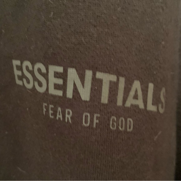 Fear Of God Essentials Black Mock Neck Crewneck FOG XL - Picture 3 of 7